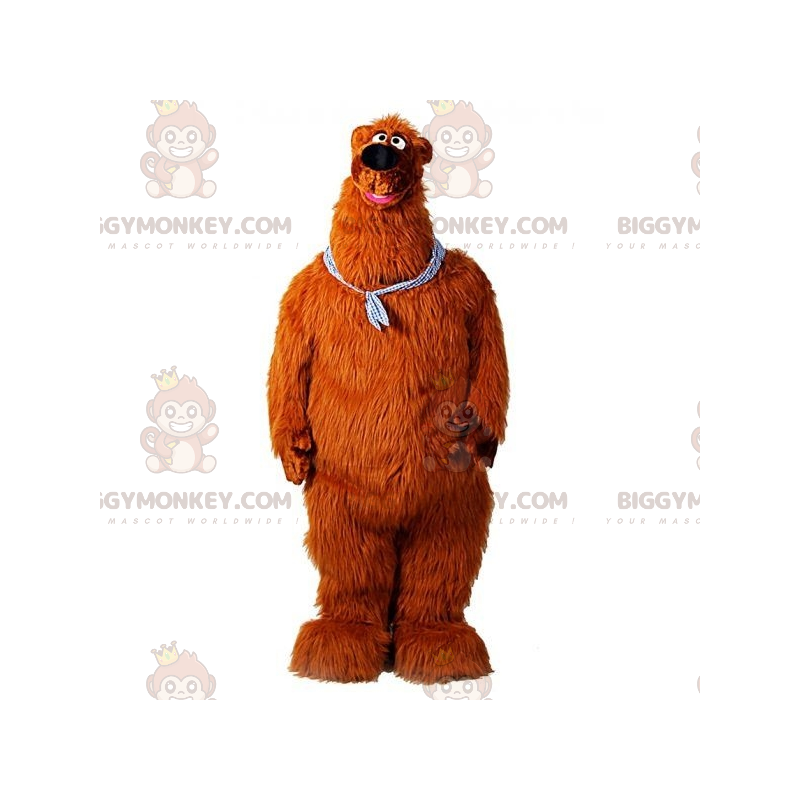 Costume de mascotte BIGGYMONKEY™ d'ours géant poilu