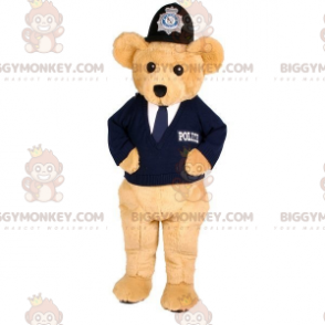 BIGGYMONKEY™ Costume da mascotte Orso beige in costume da