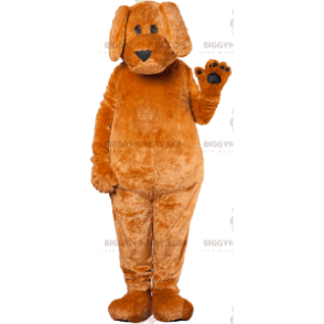 Costume da mascotte gigante marrone e cane nero BIGGYMONKEY™ -