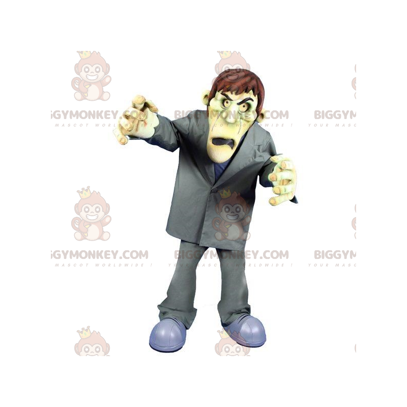 Frankensteins Monster Zombie BIGGYMONKEY™ maskotdräkt -