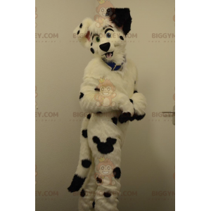 BIGGYMONKEY™ Schwarz-weißes Hunde-Dalmatiner-Maskottchen-Kostüm