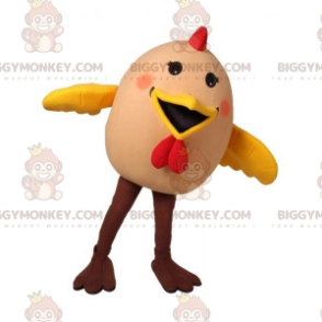 Giant Chicken Egg BIGGYMONKEY™ Mascot Costume. Bird