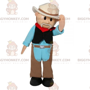 Costume da mascotte Western Character Farmer Sheriff