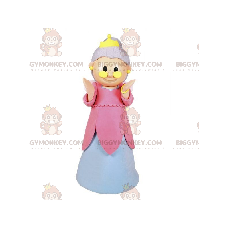 Fairy BIGGYMONKEY™ mascot costume. BIGGYMONKEY™ Old Lady Mascot