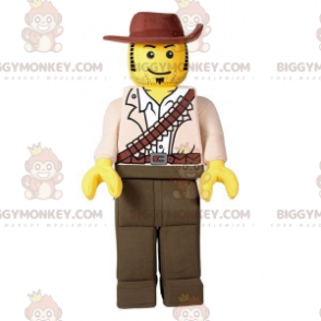 Costume de mascotte BIGGYMONKEY™ de Lego habillé en chasseur en