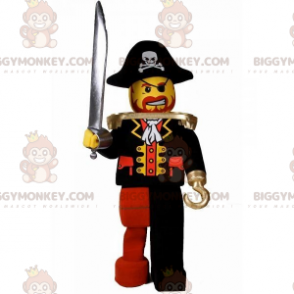 Costume da mascotte Lego BIGGYMONKEY™ vestito da pirata con