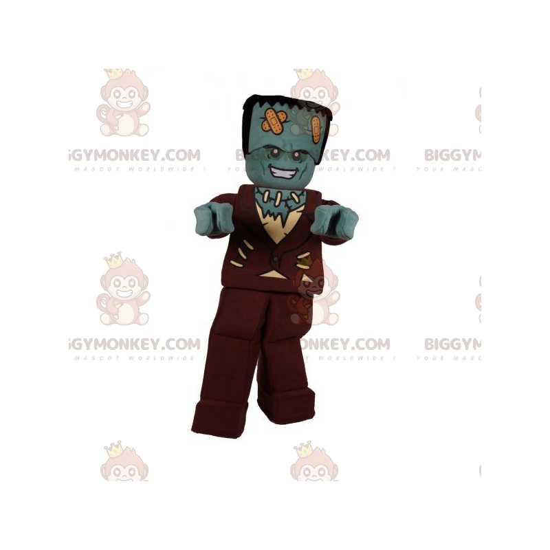 Kostium maskotka Monster Zombie BIGGYMONKEY™ Frankensteina -