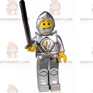 Lego BIGGYMONKEY™ mascottekostuum in ridderoutfit met harnas -