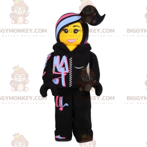 Costume de mascotte BIGGYMONKEY™ de Lego de femme en tenue de