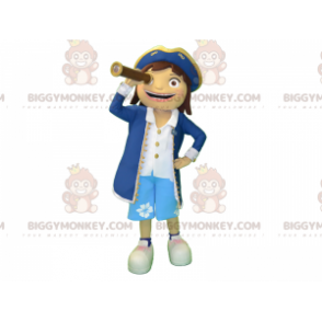 Captain Sailor Seaman BIGGYMONKEY™ mascottekostuum -