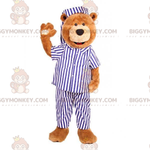 Disfraz de mascota BIGGYMONKEY™ de peluche vestido con pijama