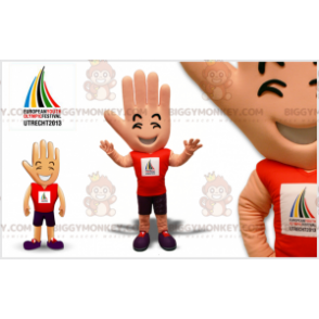 Giant Hand BIGGYMONKEY™ Mascot Costume. Supporter BIGGYMONKEY™