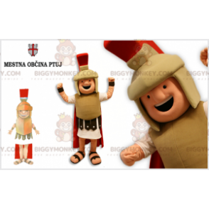 Costume da mascotte da gladiatore BIGGYMONKEY™ vestito con