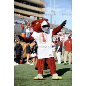Red Eagle Bird BIGGYMONKEY™ mascottekostuum - Biggymonkey.com