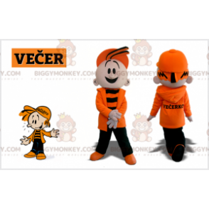 Costume da mascotte BIGGYMONKEY™ per bambino vestito di