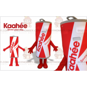 Giant Red and White Can BIGGYMONKEY™ Mascot Costume –