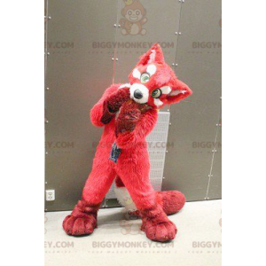 Red Fox Dog BIGGYMONKEY™ maskotdräkt - BiggyMonkey maskot