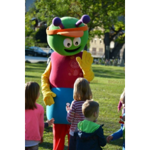 Thousand Pasta Colorful Insect BIGGYMONKEY™ Mascot Costume.