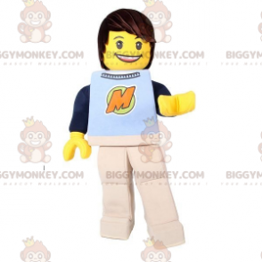 Keltainen Playmobil Lego BIGGYMONKEY™ maskottiasu -