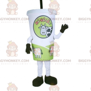 Disfraz de mascota de vaso de papel BIGGYMONKEY™. Disfraz de