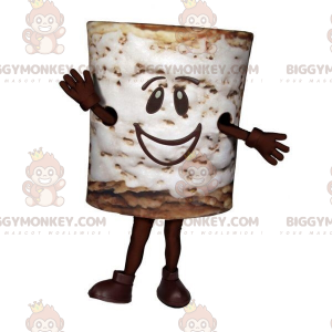 Čokoládový kostým maskota BIGGYMONKEY™. Snídaňový kostým