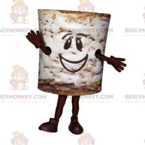 Fantasia de mascote BIGGYMONKEY™ de cereal de chocolate. Traje