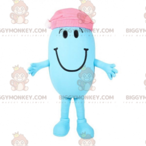 Mr. Lady Blue Character BIGGYMONKEY™ mascottekostuum -