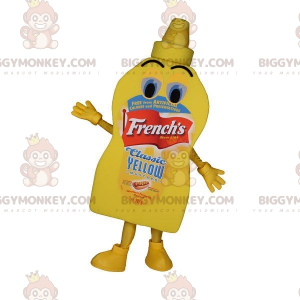 Tarro de mayonesa con salsa amarilla gigante Disfraz de mascota