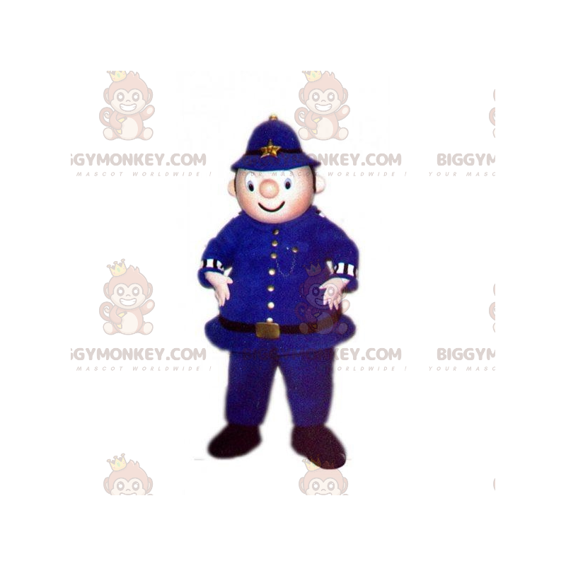 BIGGYMONKEY™ mascottekostuum van de beroemde politieagent van