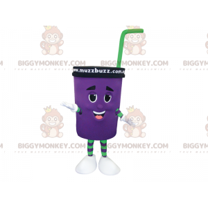 Paper Cup BIGGYMONKEY™ Mascot Costume. Drink BIGGYMONKEY™