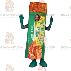 Traje de mascote de barra de cereal gigante BIGGYMONKEY™.