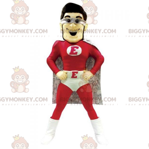 Costume da mascotte da supereroe BIGGYMONKEY™ vestito di rosso