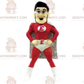 Traje de mascote de super-herói BIGGYMONKEY™ vestido de