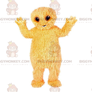 BIGGYMONKEY™ Maskottchen-Kostüm mit liebevollen braunen Haaren