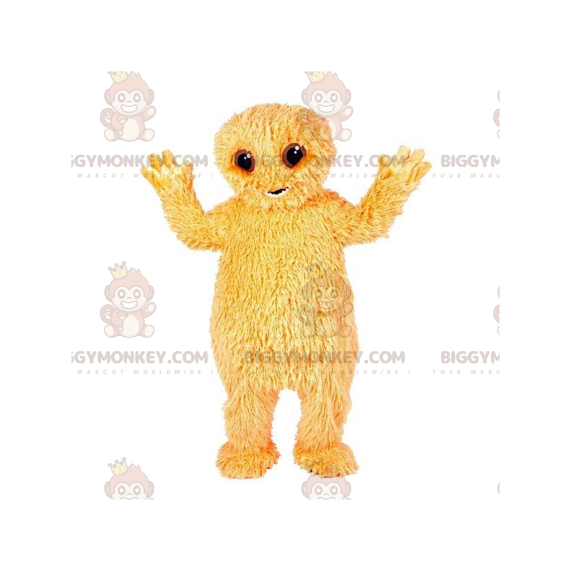 Costume de mascotte BIGGYMONKEY™ attendrissante marron et