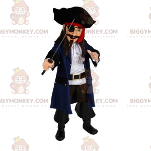 Costume de mascotte BIGGYMONKEY™ de pirate en tenue