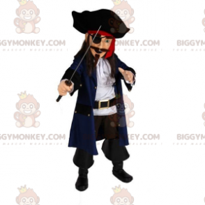 Disfraz de mascota pirata BIGGYMONKEY™ con vestimenta