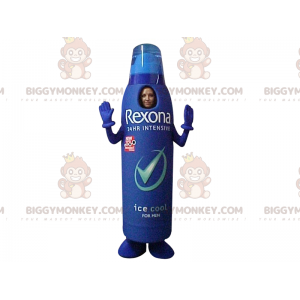 Traje de mascote desodorante gigante BIGGYMONKEY™. Traje de