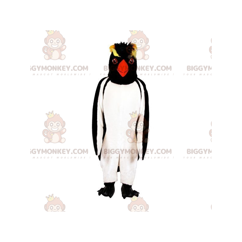 Pingüino Disfraz de mascota BIGGYMONKEY™ de pingüino. Disfraz