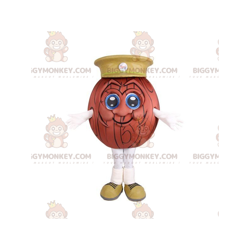 Bowling Ball BIGGYMONKEY™ Mascot Costume with Cap -