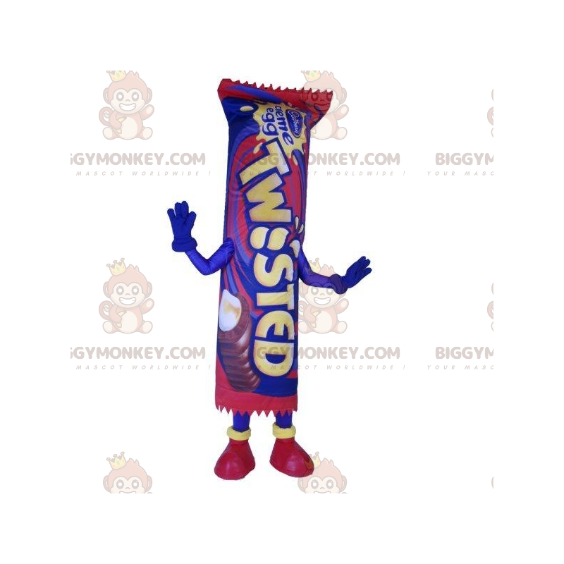 BIGGYMONKEY™ maskotkostume fra Twisted. Candy Bar BIGGYMONKEY™