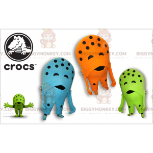 3 Crocs παπούτσι BIGGYMONKEY™s μασκότ. Πολύχρωμα παπούτσια -