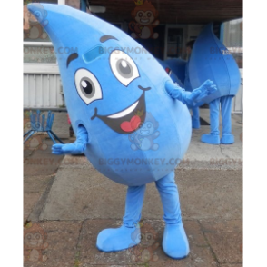 4 La mascota de BIGGYMONKEY™ de gotas de agua azules gigantes 2