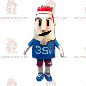 Sportsman BIGGYMONKEY™ mascot costume. Sporty man suit –