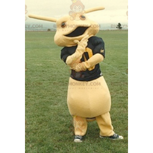 Costume mascotte BIGGYMONKEY™ coniglietto creatura gialla -