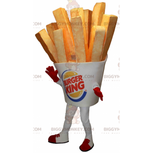 BIGGYMONKEY™ Burger King mascot costume. Giant Chip Cone