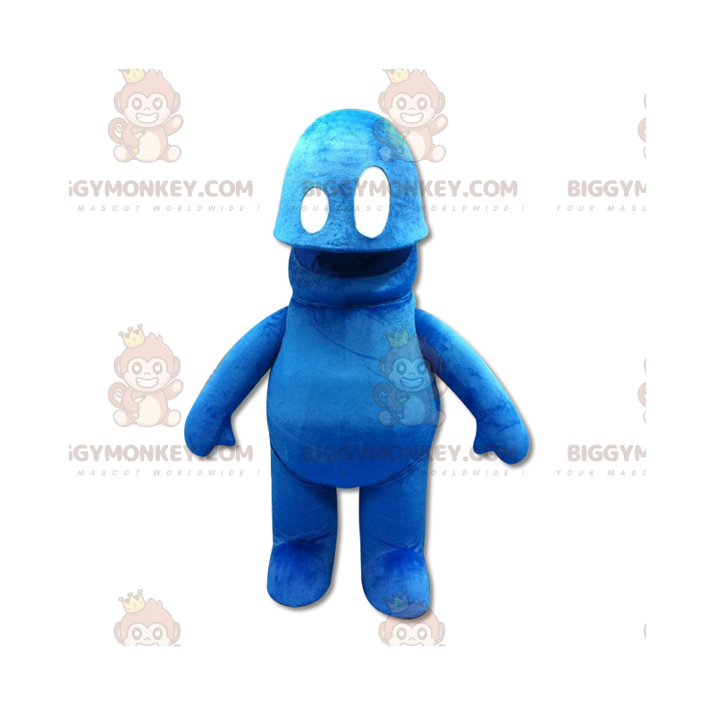 Blue Man BIGGYMONKEY™ Mascot Costume. Blue Monster BIGGYMONKEY™