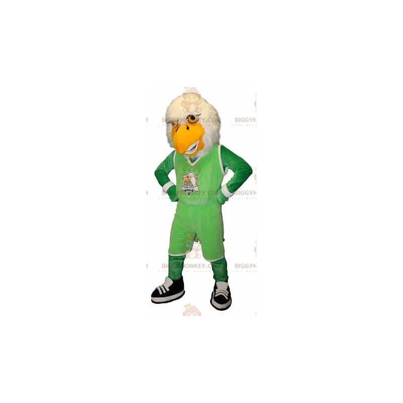 BIGGYMONKEY™ Eagle Vulture Mascot-kostuum in sportkleding -