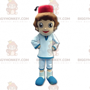 Costume de mascotte BIGGYMONKEY™ de sultan de petit garçon en