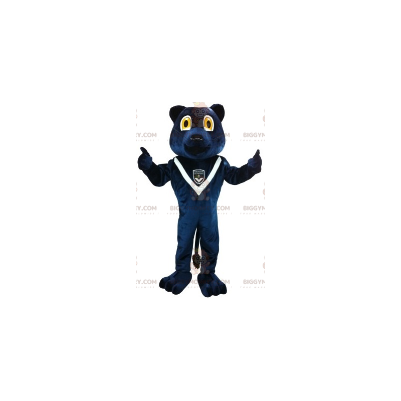 Costume da mascotte Girondins de Bordeaux Orso blu BIGGYMONKEY™